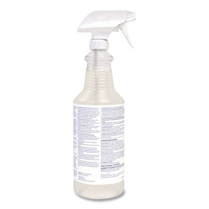 Virex TB Disinfectant Cleaner, Lemon Scent, Liquid, 32 oz Bottle, 12/Carton