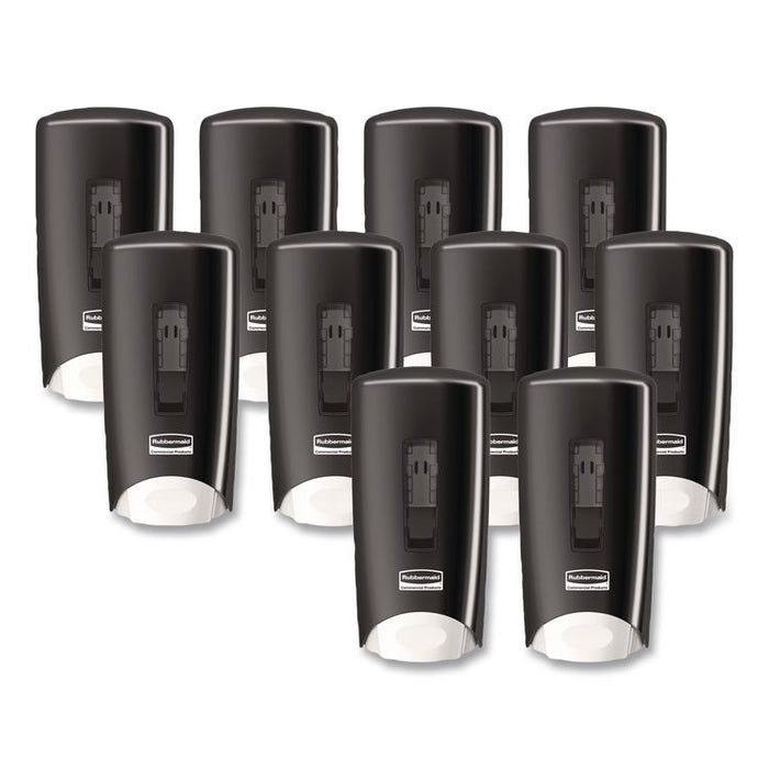 Flex Soap/Lotion/Sanitizer Dispenser, 1,300 mL, 5.62 x 3.5 x 11.62, Black, 10/Carton