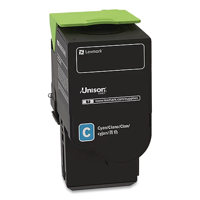 78C1XC0 Return Program Extra High-Yield Toner, 5,000 Page-Yield, Cyan