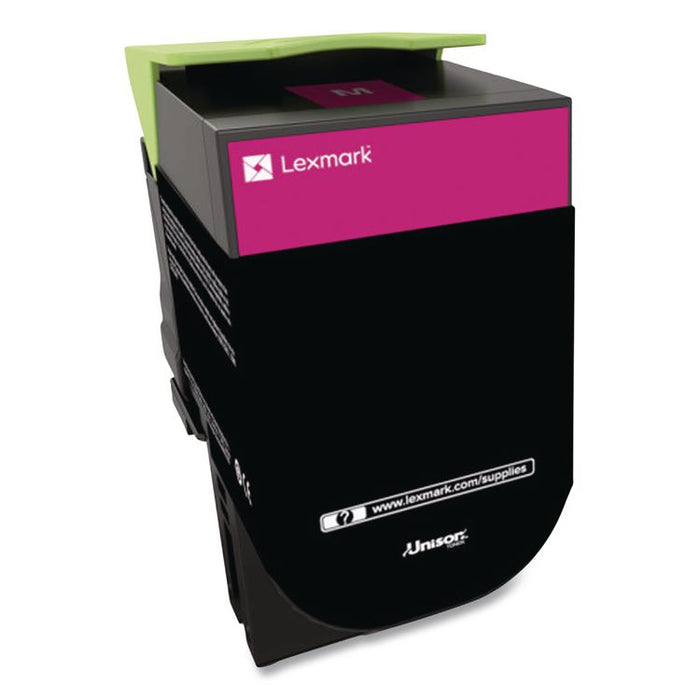 80C0HMG Return Program High-Yield Toner, 3,000 Page-Yield, Magenta, TAA Compliant
