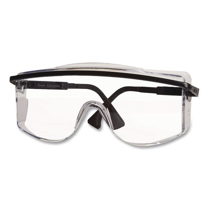 Astrospec OTG 3001 Eyewear S2500C, Black Half Frame OTG, Clear Single Lens