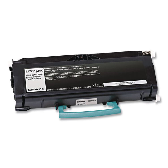 E260A11A Return Program Toner, 3,500 Page-Yield, Black
