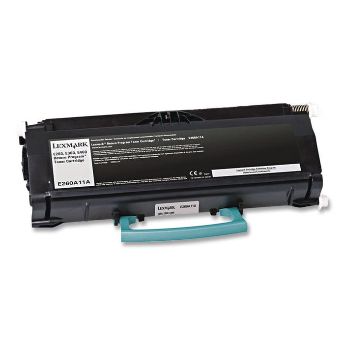 E260A41G Return Program Toner, 3,500 Page-Yield, Black