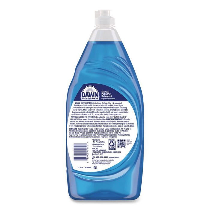 Manual Pot/Pan Dish Detergent, Original Scent, 38 oz Bottle