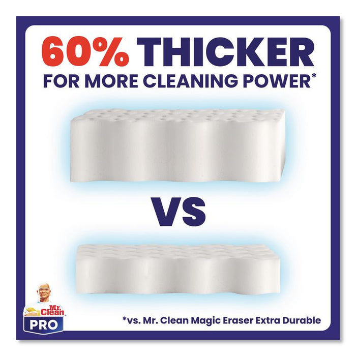 Magic Eraser Ultra Pro Multi-Purpose Cleaner, 4.72 x 1.38, 2.56" Thick, White, 26/Carton