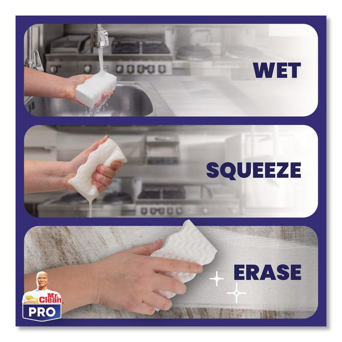 Magic Eraser Ultra Pro Multi-Purpose Cleaner, 4.72 x 1.38, 2.56" Thick, White, 26/Carton