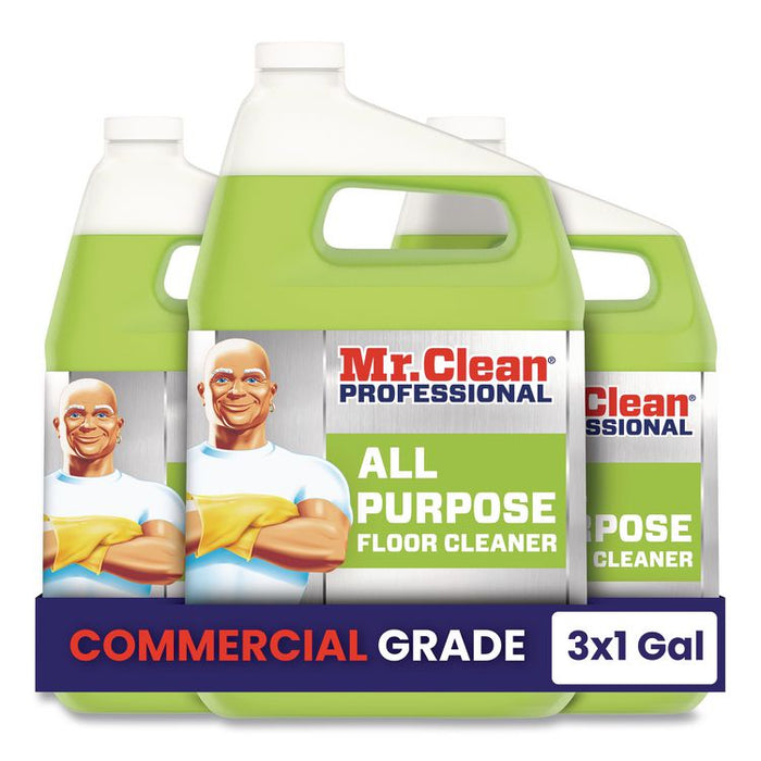 Finished Floor Cleaner, Lemon Scent, 1 gal Bottle, 3/Carton