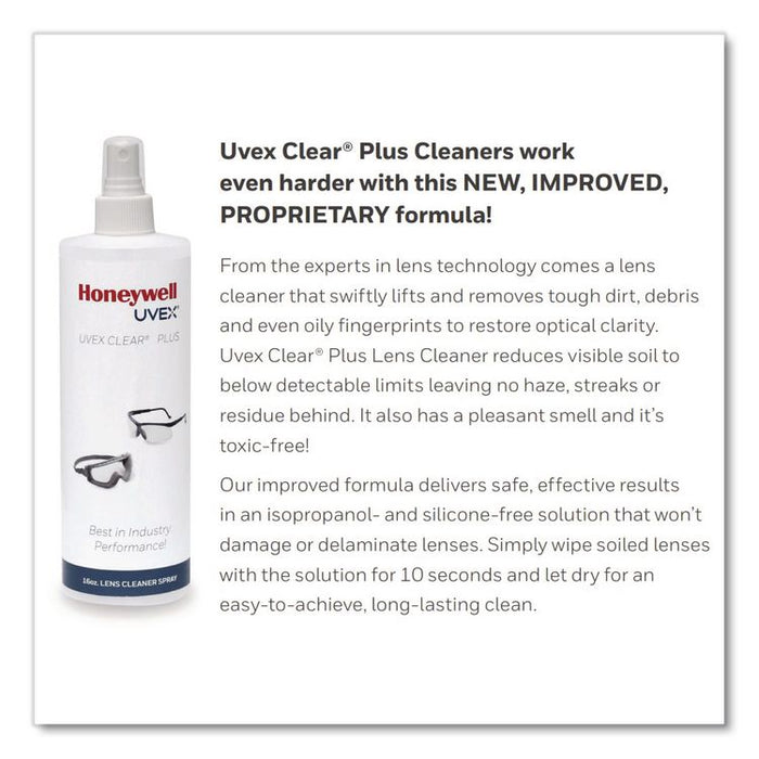 Clear Lens Cleaning Solution, 1 gal Bottle
