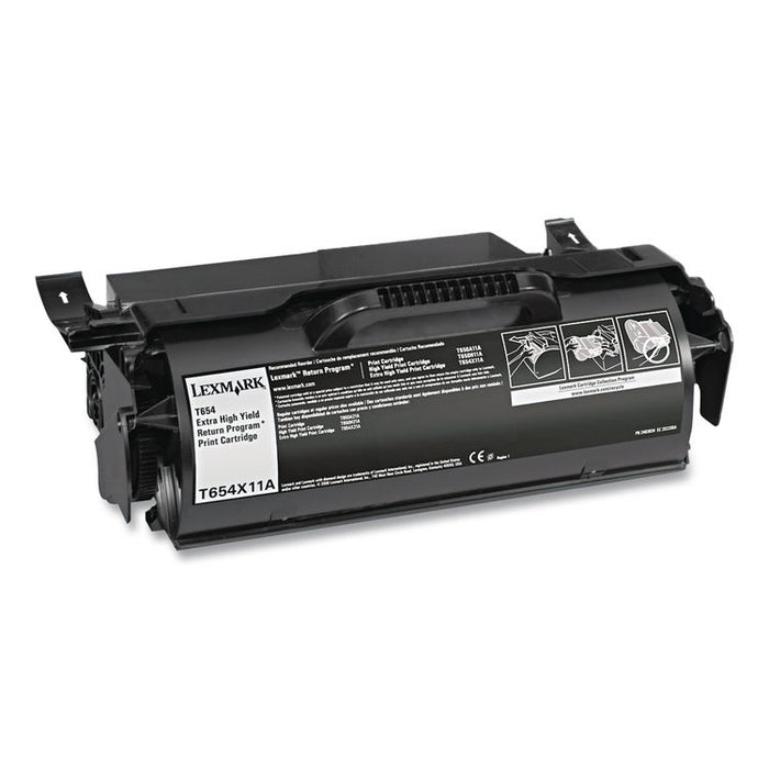 T654X11A Return Program Extra High-Yield Toner, 36,000 Page-Yield, Black