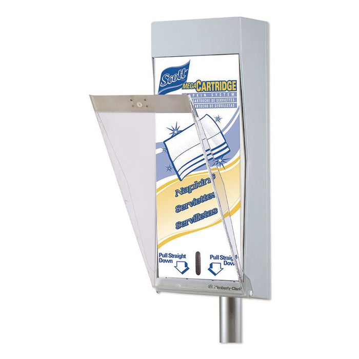 MEGACartridge Protective Door, 8 x 19 x 1.4, Clear