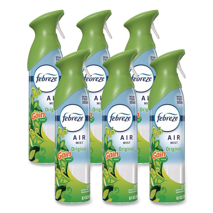 AIR, Gain Original, 8.1 oz Aerosol Spray, 6/Carton