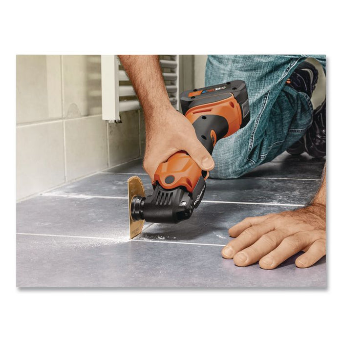 MULTIMASTER AMM 500 AS 2 Ah Cordless Oscillating Multi-Tool Kit, Variable Speed, with 12 Pieces