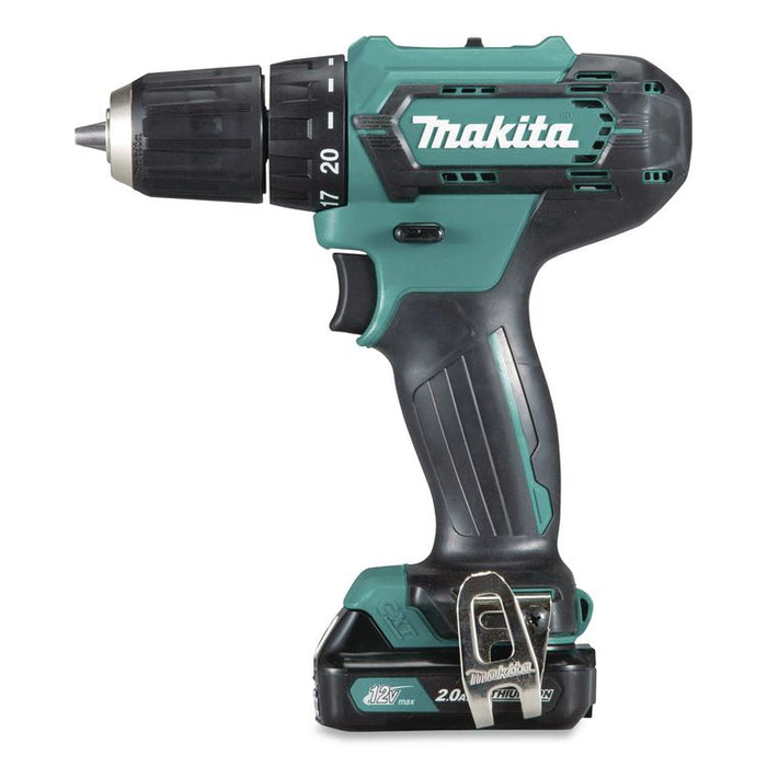 FD09R1 12V MAX CXT Lithium-Ion 3/8" Cordless Drill Driver Kit with Two Batteries (2 Ah), (Reconditioned)