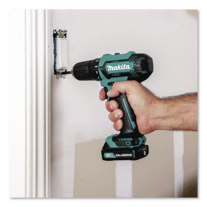 FD09R1 12V MAX CXT Lithium-Ion 3/8" Cordless Drill Driver Kit with Two Batteries (2 Ah), (Reconditioned)