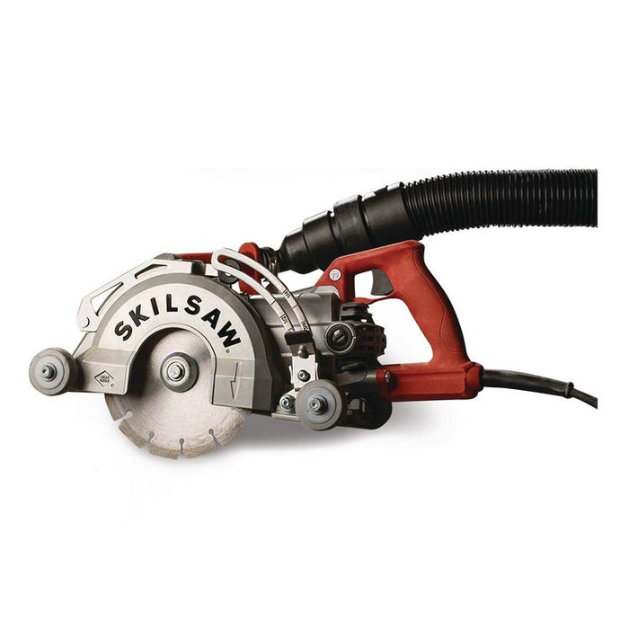 MEDUSAW Worm Drive Concrete Saw, 7" Blade, 5,100 RPM, 15 Amps