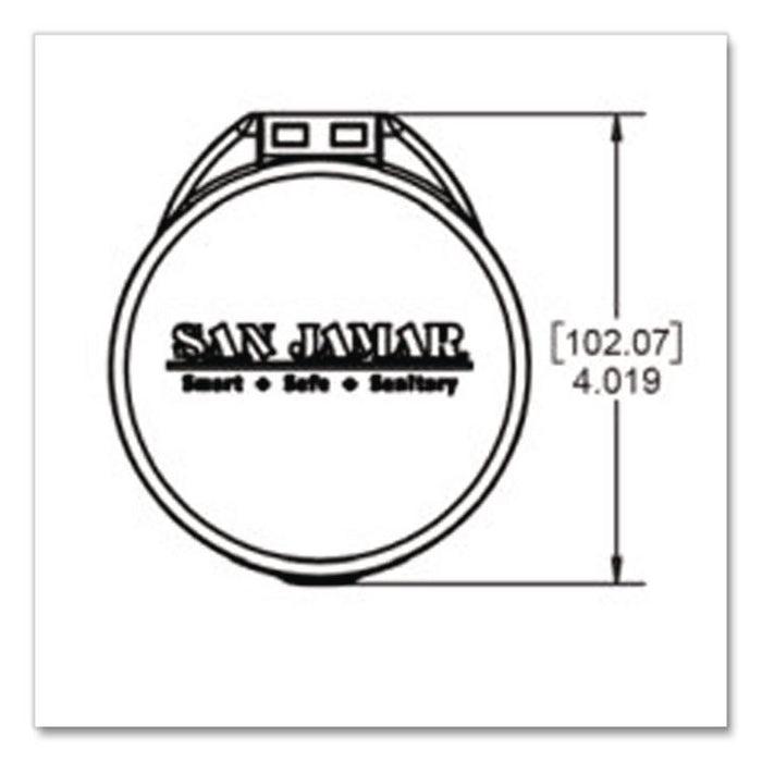 Flip Cap Replacement For C3165WH, White