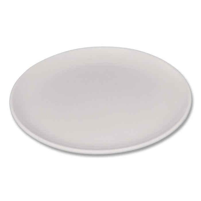Epicure Melamine Dinner Plate, 8" dia, White, 48/Carton