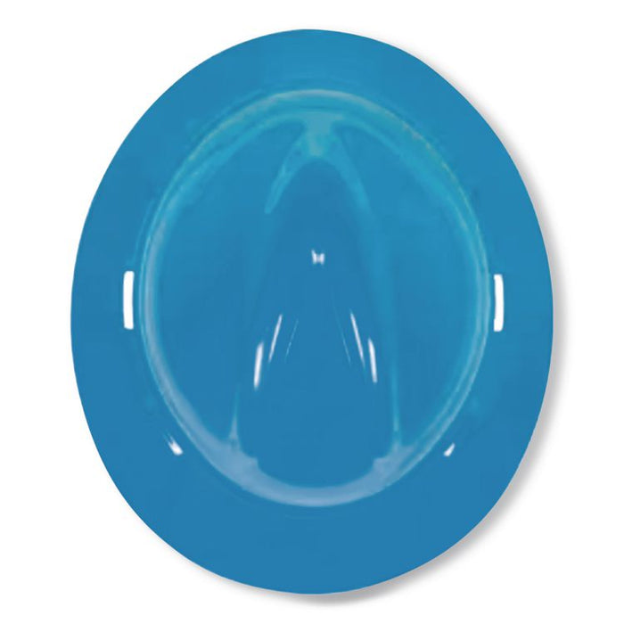 V-Gard Hard Hats, Vented, Full Brim, Staz-On 6-Point Pinlock Suspension, One Size Fits Most (6.5 to 8), Blue