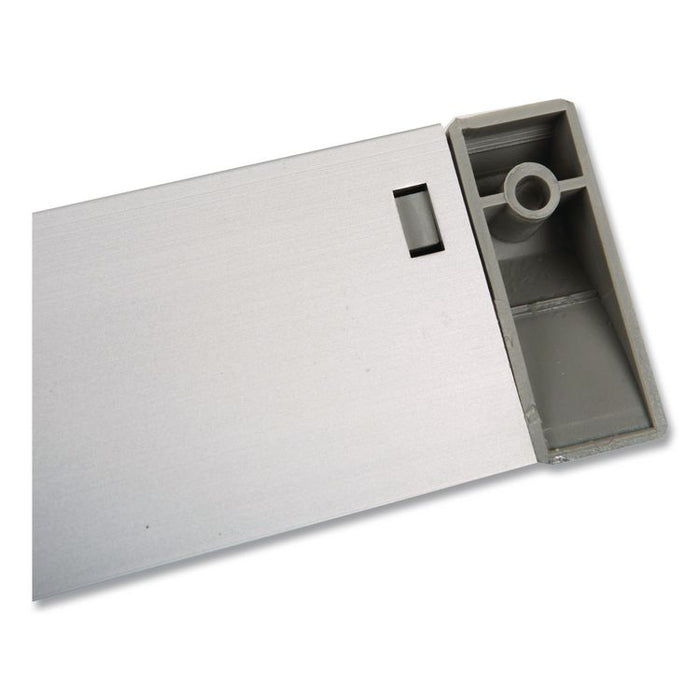Check Rack, 36 x 0.75 x 2, Silver, 6/Carton