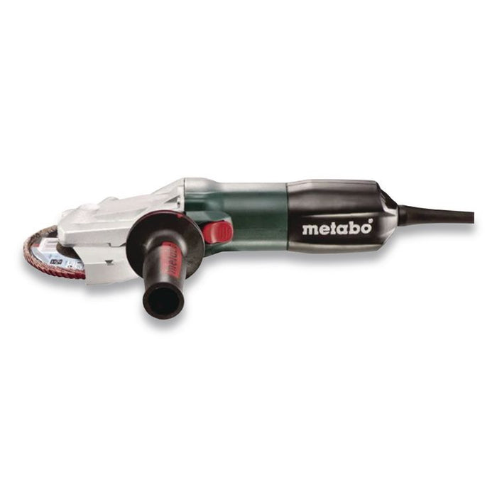 WEPF 9-125 Flat Head Paddle Switch Corded Angle Grinder, 5" Wheel, 8 Amp