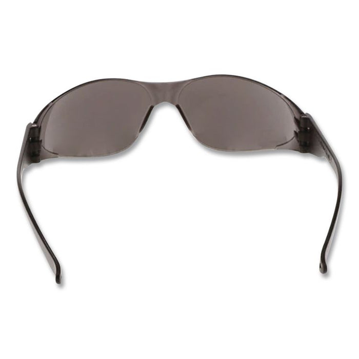 Checklite Safety Glasses, Frameless, Gray Single Hard Coat Scratch-Resistant Lens