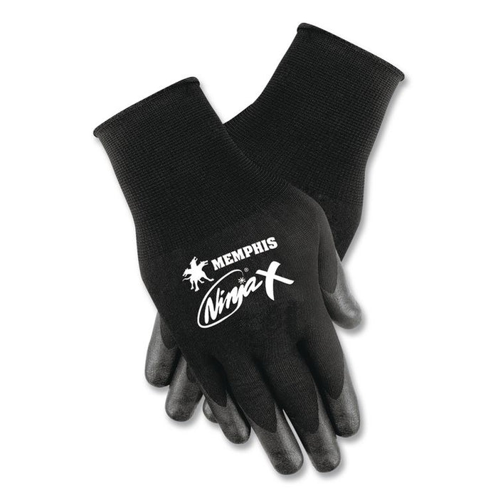 Ninja X Gloves, EN388: 412X, Small, Black, Pair