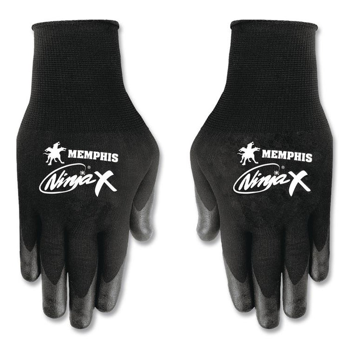 Ninja X Gloves, EN388: 412X, X-Large, Black, Pair