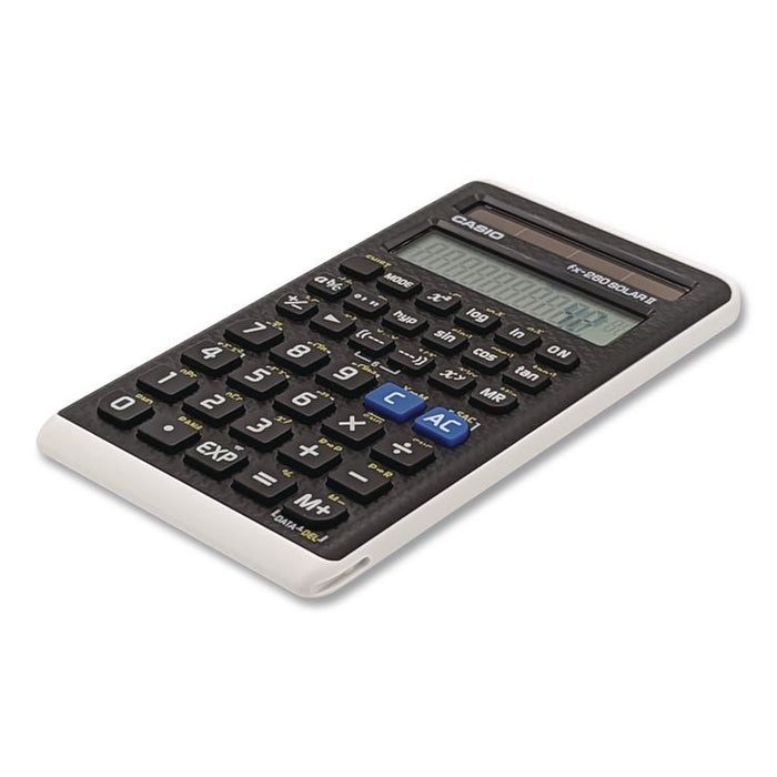 FX-260 Solar II All-Purpose Scientific Calculator, 10-Digit LCD, Black