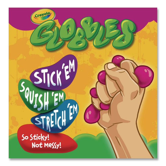 Globbles Squish Toys, Ages 4 and Up, Assorted Colors, 16/Pack