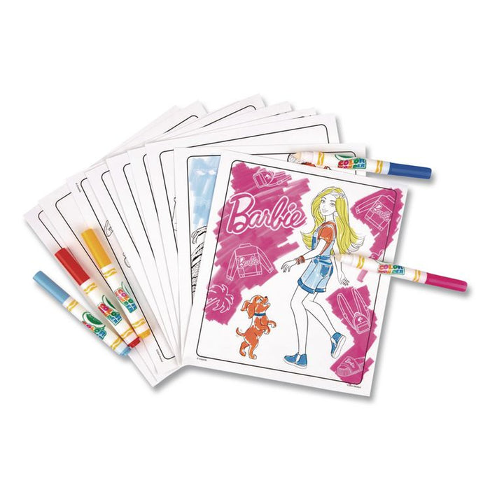 Color Wonder Barbie Coloring Pad and Markers, Ages 3 and Up, 18 Pages