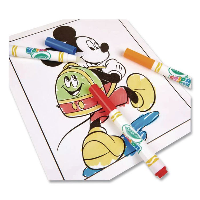Color Wonder Mickey Mouse Clubhouse Coloring Book, Ages 3 and Up, 18 Pages