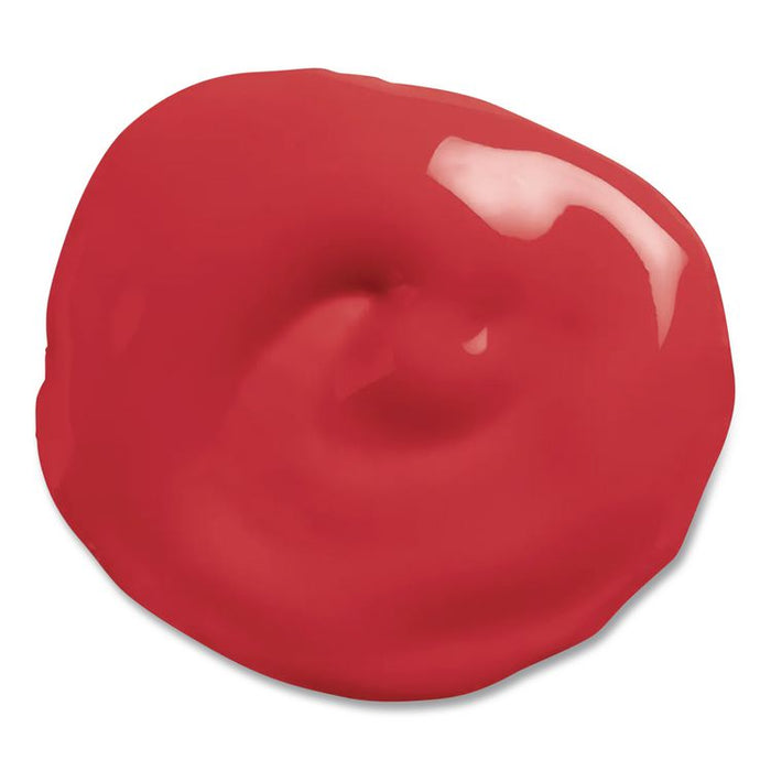 Washable Paint, Red, 16 oz Dispenser-Cap Bottle