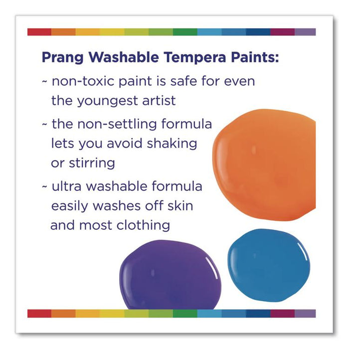 Washable Paint, Red, 1 gal Bottle