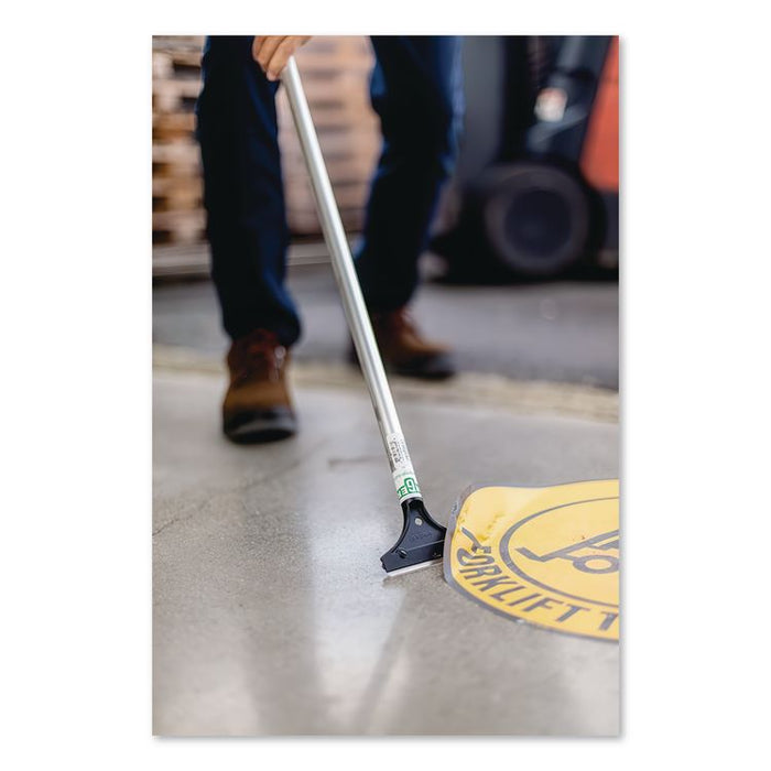 Light-Duty Scraper with 48" Handle, 4" Blade