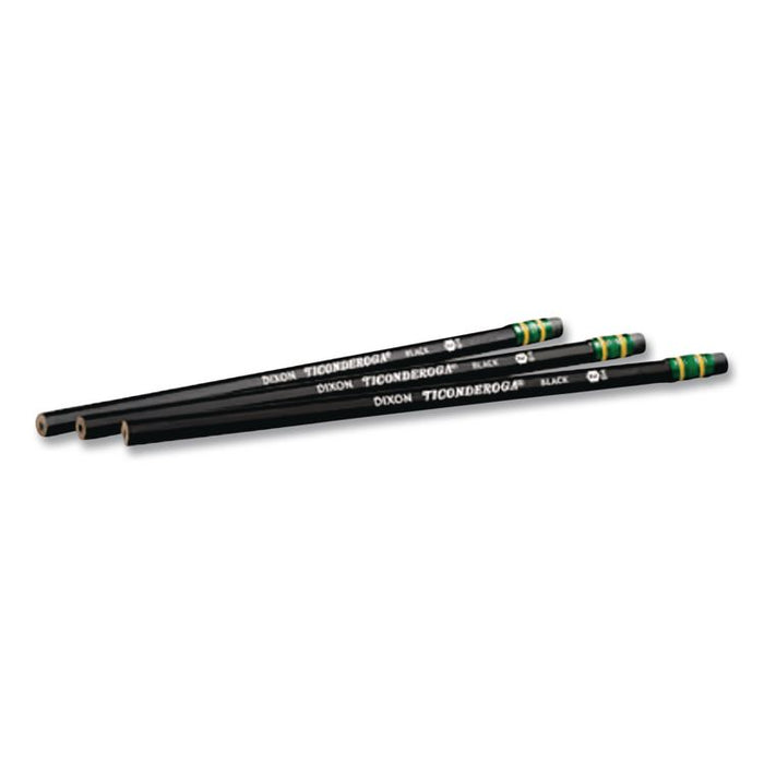 Tri-Conderoga Triangular #2 Woodcase Oversized Pencil, HB (#2), Black Lead, Yellow Barrel, 3/Pack