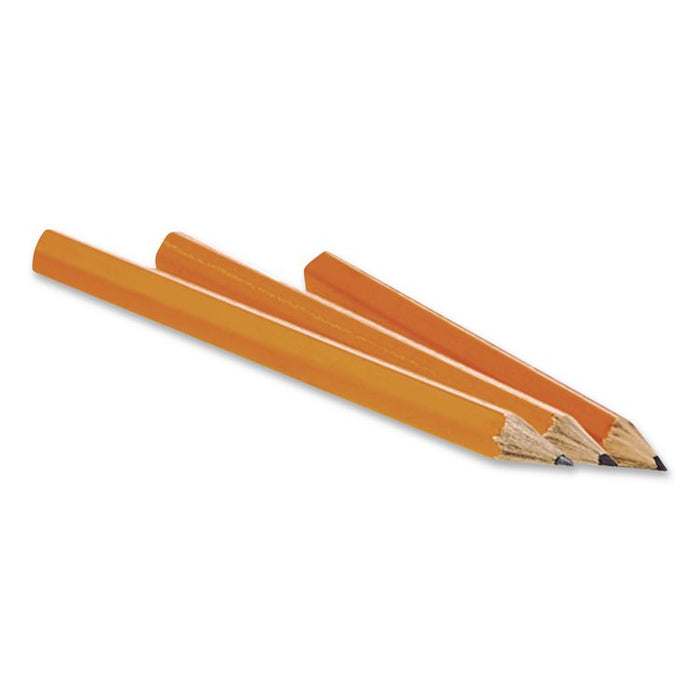 Golf Wooden Pencils, 0.7 mm, HB (#2), Black Lead, Yellow Barrel, 144/Box