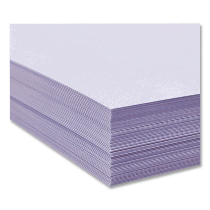 30% Recycled Colored Paper, 20 lb Bond Weight, 8.5 x 11, Orchid, 500/Ream