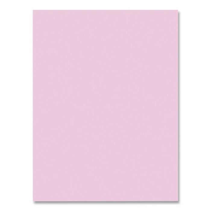 30% Recycled Colored Paper, 20 lb Bond Weight, 8.5 x 11, Pink, 500/Ream