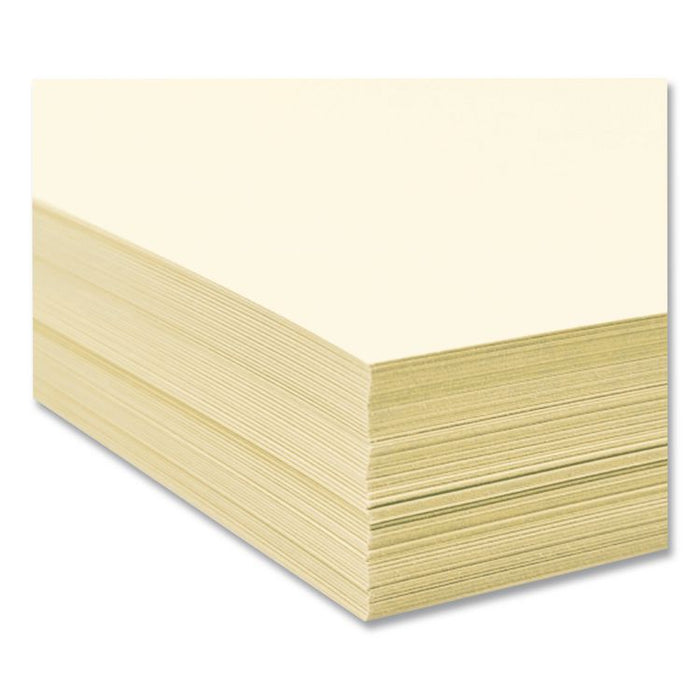 30% Recycled Colored Paper, 20 lb Bond Weight, 8.5 x 11, Cream, 500/Ream