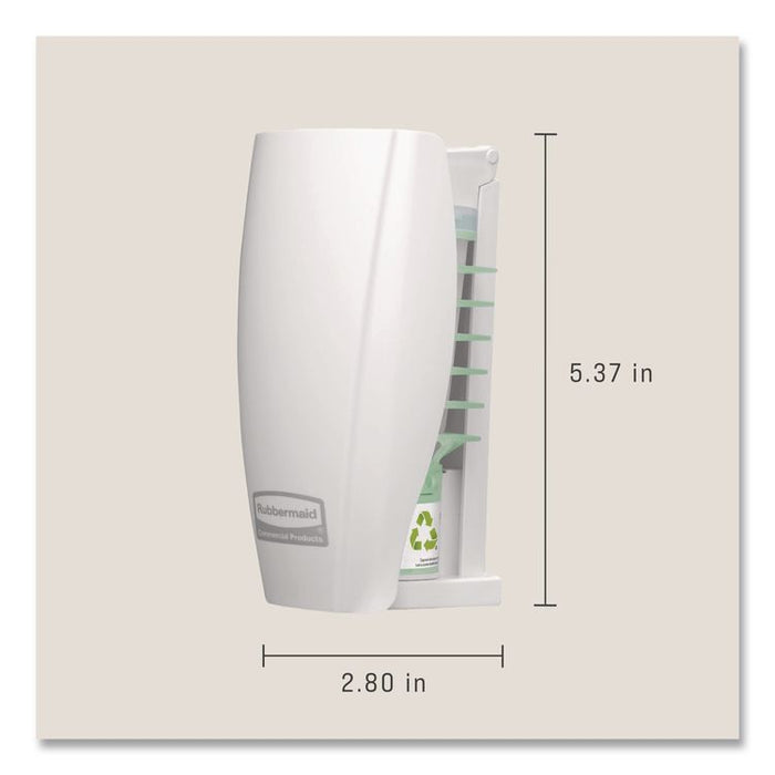 Passive Air Care Dispenser, 2.9 x 2.8 x 5.41, White