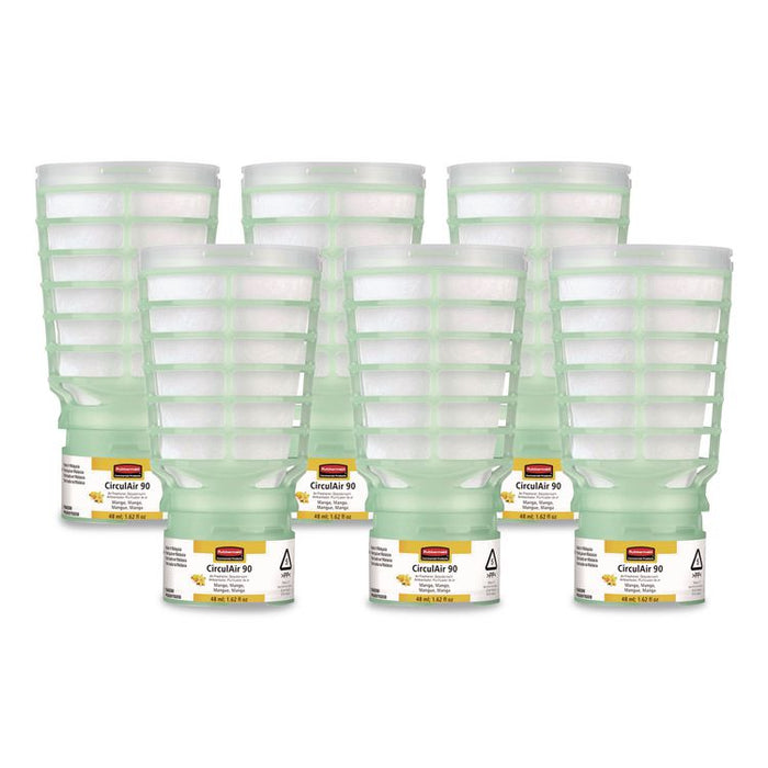 CirculAir 90 Passive Air Care Refill, Mango Blossom, 48 mL, 6/Carton