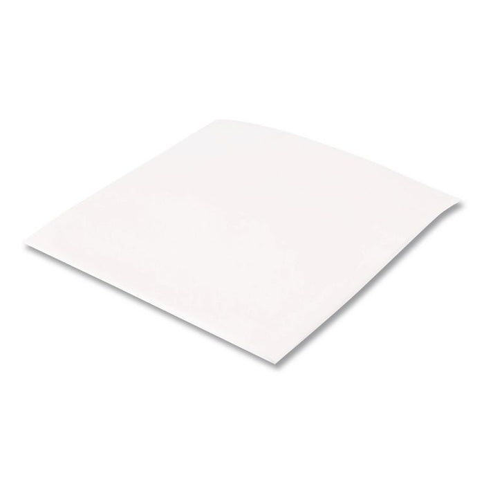 Dry Wipe Disposable Wiping System, 1-Ply, 12 x 12, Unscented, White, 100/Pack, 6 Packs/Carton