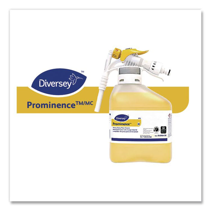 Prominence Heavy-Duty Floor Cleaner, Citrus Scent, 5 L, RTD, 1 Bottle/Carton