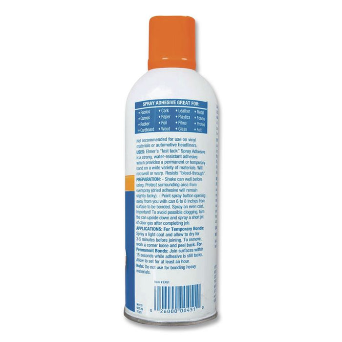 Multi-Purpose Spray Adhesive, 11 oz, Dries Clear, 6/Carton