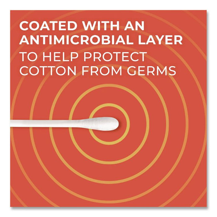 Cotton Swabs, Antibacterial, 300/Pack