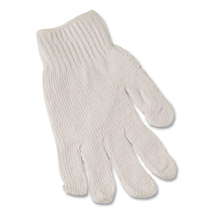 PRO CTPS400/NLW Series Natural White String Knit Gloves, Reversible, Small, White, 12 Pairs