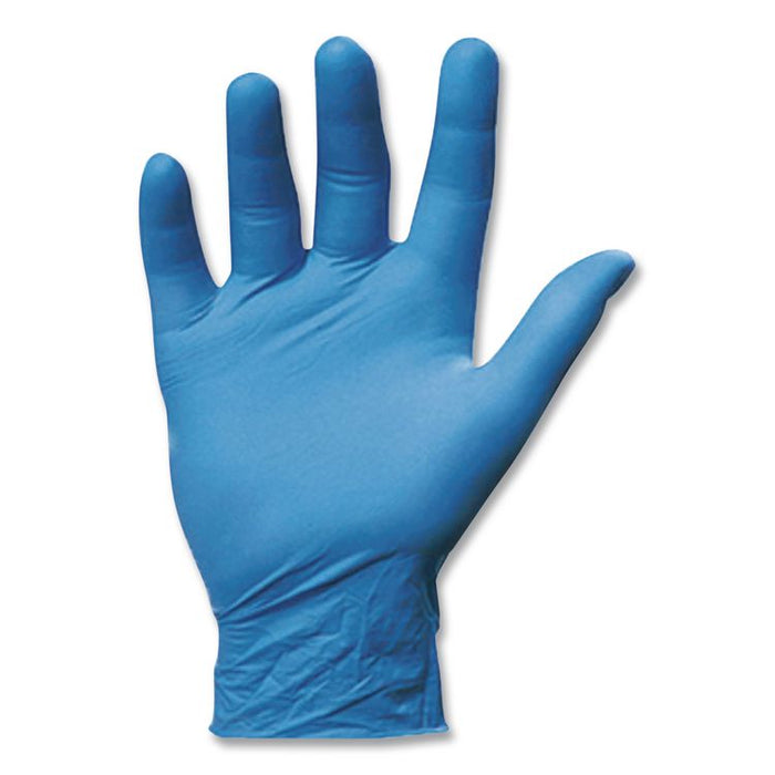 N400 Series Powder-Free Nitrile Gloves, X-Large, Blue, 100/Box