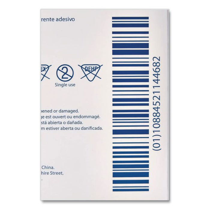 Sheer Plastic Adhesive Bandages, Round Spot, 0.88 x 0.88, Clear, 100/Box