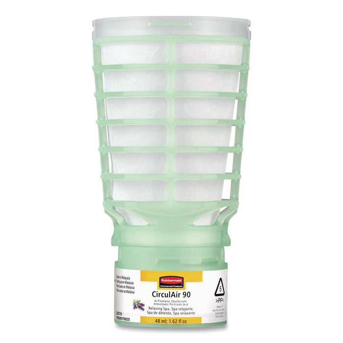 CirculAir 90 Passive Air Care Refill, Relaxing Spa, 48 mL Refill, 6/Carton
