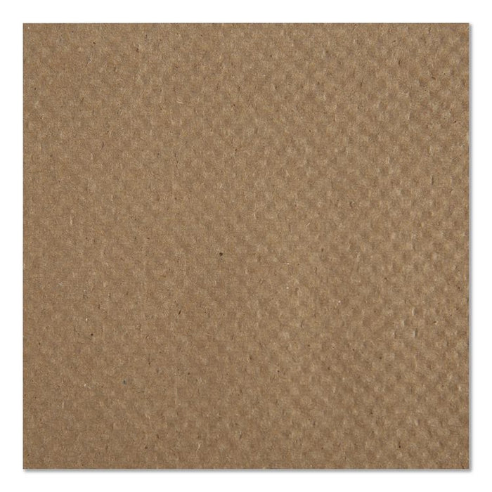 Folded Paper Towels, 1-Ply, 9 x 9.5, Kraft, 250/Pack, 16 Packs/Carton
